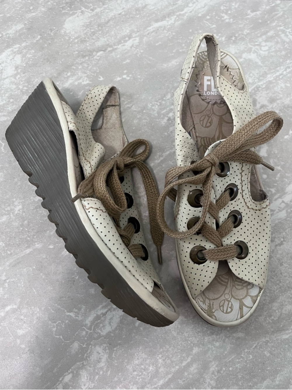 Fly London Ylfa Heels- Size 40